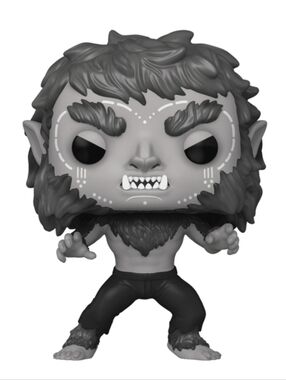 New Funko Pop! Marvel The Werewolf By Night Black & Gray Vinyl Bobblehead #1273